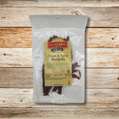 Sweet & Spicy Beef Jerky 2oz