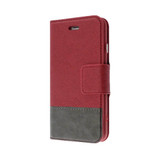 Broadway 2-in-1 RFID Shield Folio Case iPhone XS Max | Red | Front