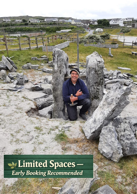 Dry Stone Wall Building Masterclass Weekend with Ronan Crehan Sat/Sunday 05th & 06th September 2026 10:00AM - 4:00PM €260.00