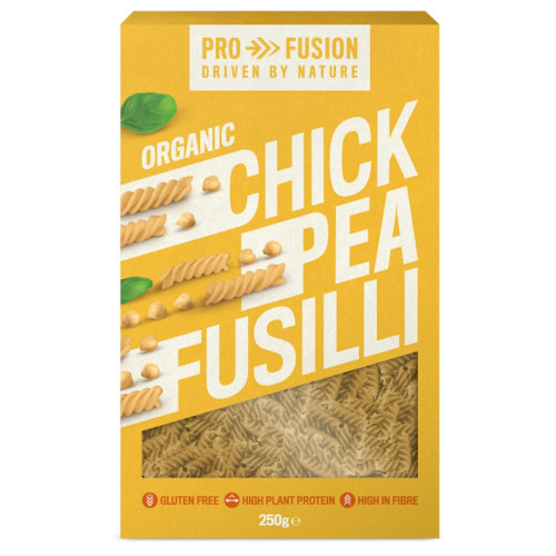 Pro Fusion Organic Chick Pea Fusilli