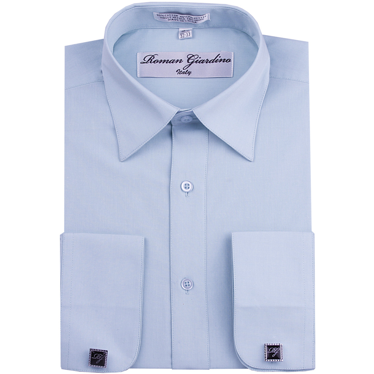 formal shirt with cufflinks