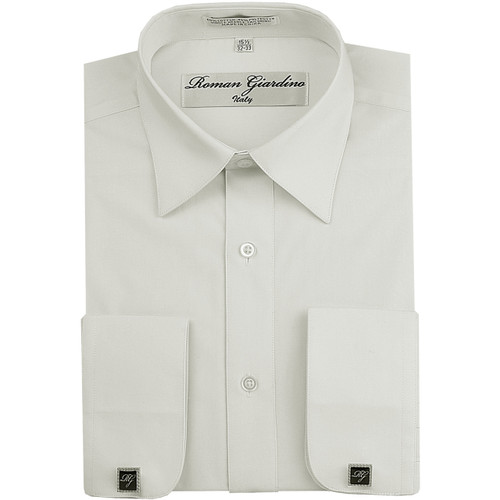 Mens white shirt 18.5 collar Clearance