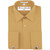 Men's Long Convertible Collar Dress Shirt with Free Cufflink - Peach Men's Long Convertible Collar Dress Shirt with Free Cufflink - Peach