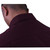 Men's Long Convertible Collar Dress Shirt with Free Cufflink - Burgundy Men's Long Convertible Collar Dress Shirt with Free Cufflink - Burgundy