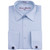 Men's Long Convertible Collar Dress Shirt with Free Cufflink - Baby Blue Men's Long Convertible Collar Dress Shirt with Free Cufflink - Baby Blue