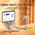 Foldable Laptop Stand 360°Rotation Notebook Table Aluminum Alloy Holder Portable Book Tablet
