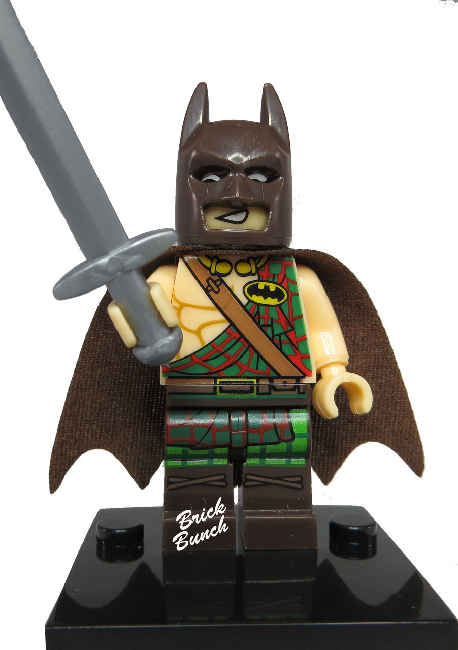 The LEGO Batman Movie Activity Book Exclusive Tartan Batman Minifigure - The  Brick Fan