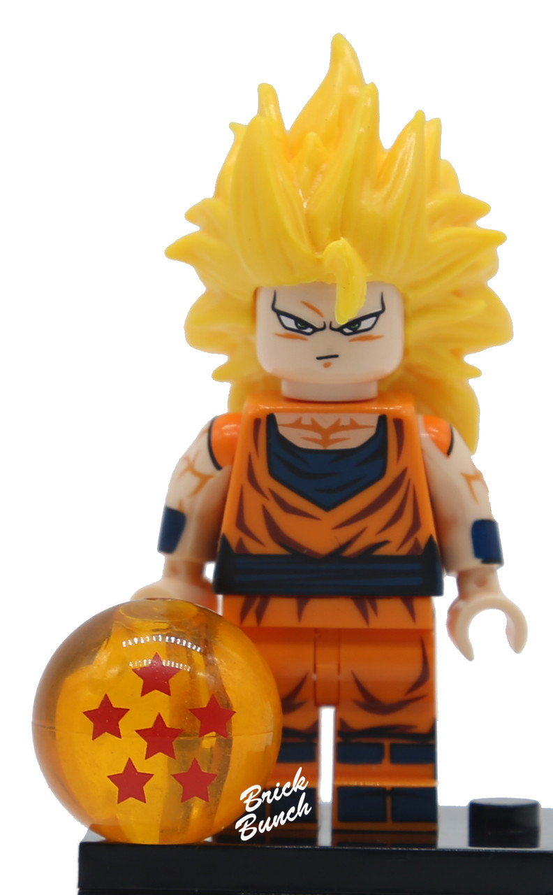 Goku from Dragon Ball Z custom made Minifigure – Minifigure Bricks