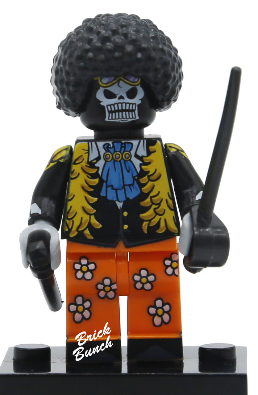 Lego Compatible One Piece Brook Custom Minifig