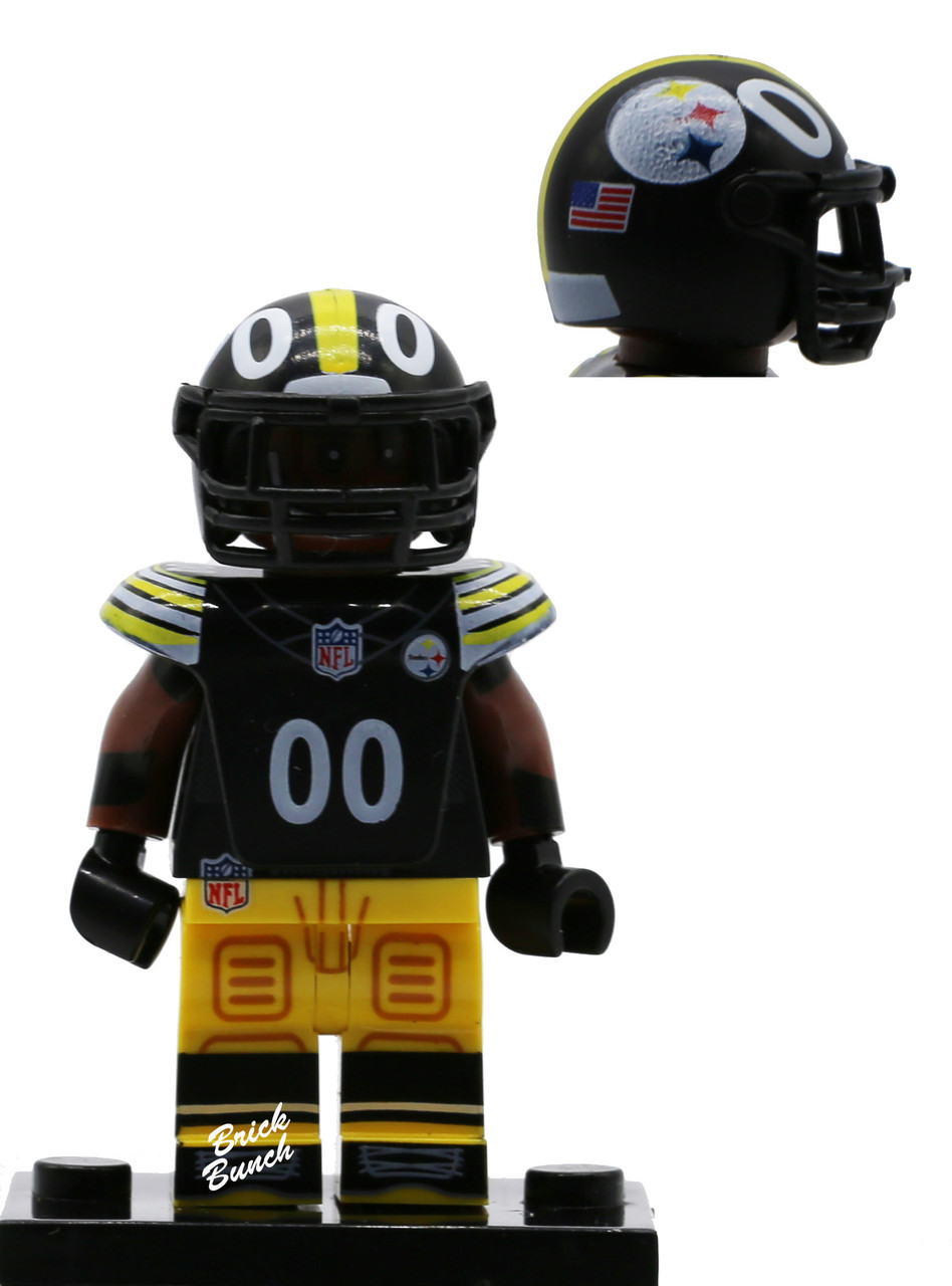 Pittsburgh Steelers Jersey & Helmet Uniform Set