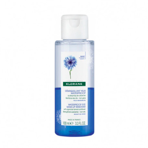 Klorane desmaquillante de ojos waterproof al aciano bio