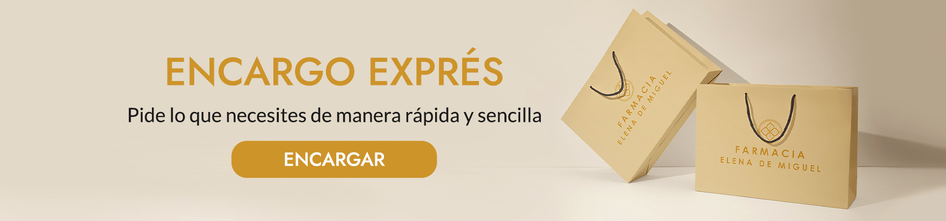 Encargo exprés en Farmacia Elena de Miguel en Sevilla