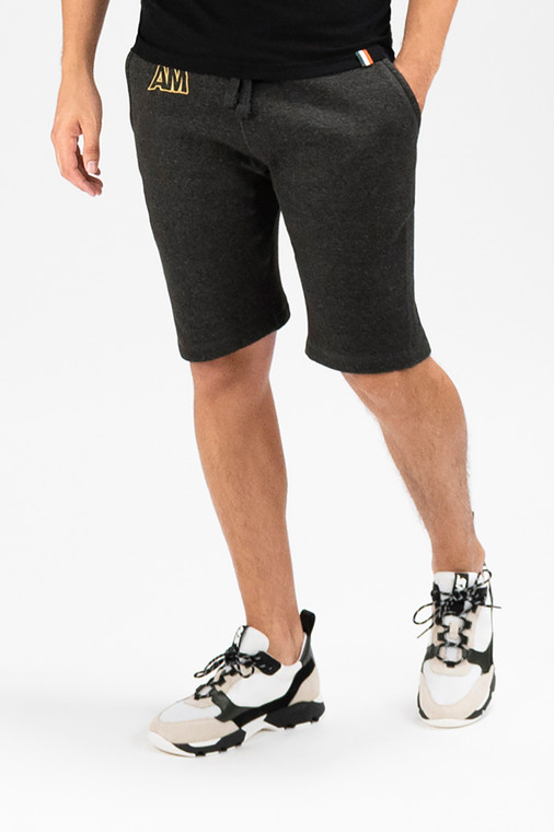 August McGregor AM Sweatshorts in Charcoal Grey