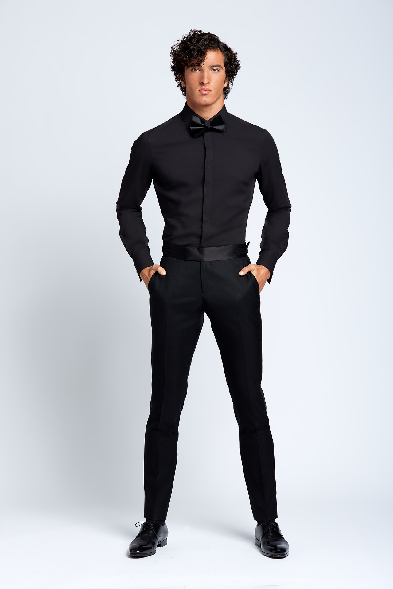 Filippa K HIGH WAIST TUXEDO TROUSERS  Trousers  black  Zalandocouk