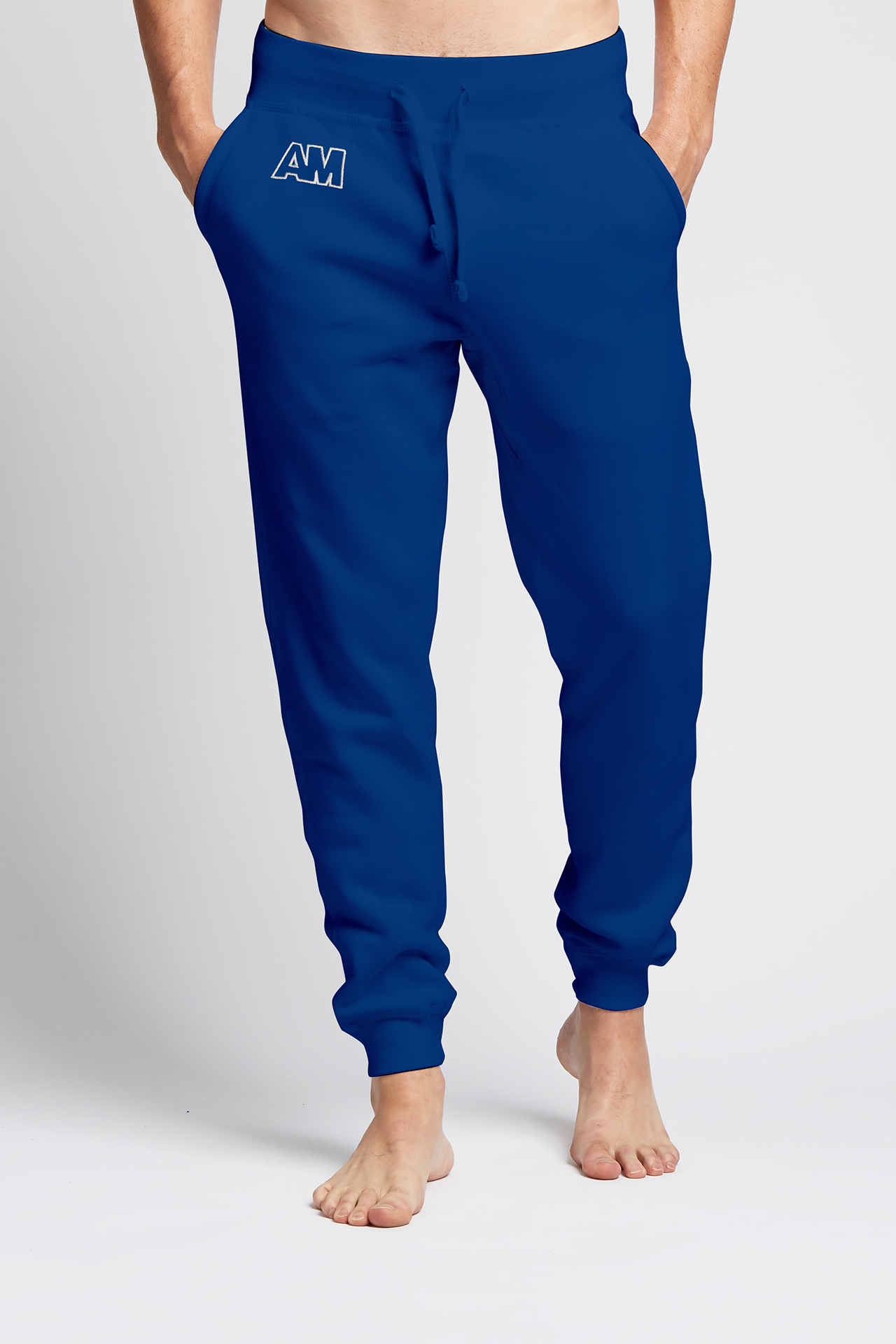 AM Jogger Sweatpants in Royal Blue