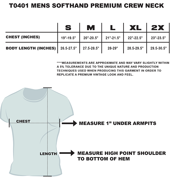 Tiger Size Chart