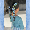 Braids by Robin in Mantis and Polar Blue