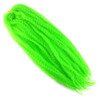 Full length view of IKS 17" Crinkle Twist Braid, Lime Green