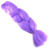 Full length view of IKS Kanekalon Jumbo Braid, Lavish Purple