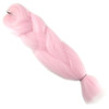 Full length view of RastAfri Glow Braid in Pink Cotton Candy