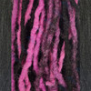 Dreads made by Savanna in 1B Off Black, Pink Crush, and Summer Pink