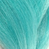 Close-up of the transition from teal to blue for High Heat Festival Braid, Fairytale