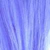 Color swatch for the Electric Blue at the ends of RastAfri Pre-Stretched Amazon 3X Braid, 1B Off Black with Electric Blue Tips