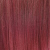 Color swatch for RastAfri Pre-Stretched Amazon 3X Braid, BT33/BG Dark Auburn with Burgundy Tips