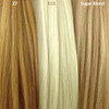 Color comparison from left to right: 27 Strawberry Blond, 613 Platinum Blond, Sugar Blond