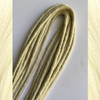 Synthetic dreads made by Meg in 1001/613 Creamy Blond