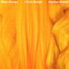 Color comparison from left to right: Neon Orange, Citrus Orange, Sherbet Orange