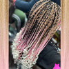 Keanna wearing braids in Sundae Ombré