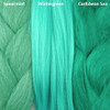 Color comparison from left to right: Spearmint, Wintergreen, Caribbean Sea