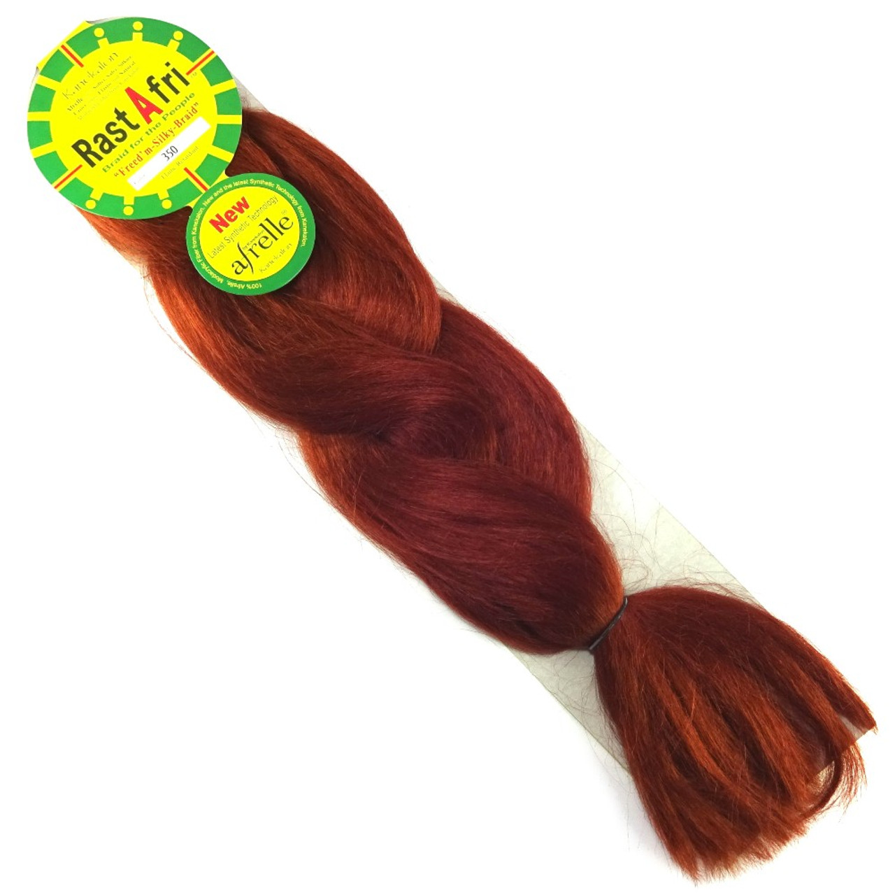 RastAfri Freed'm Silky Braid, 350 Rusty Red at I Kick Shins