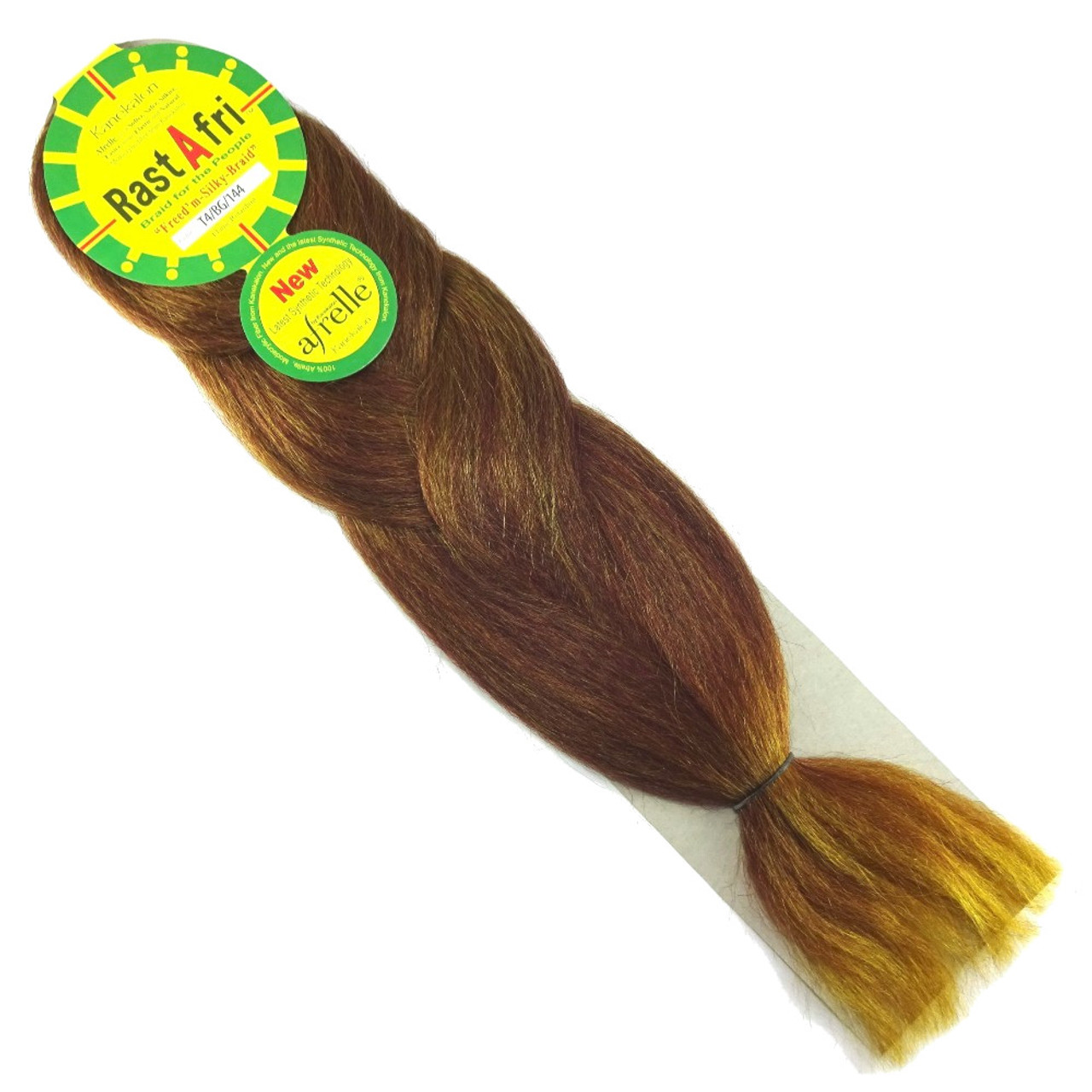 RastAfri Freed'm Silky Braid, T4/BG/144 Golden Berry Ombré at I