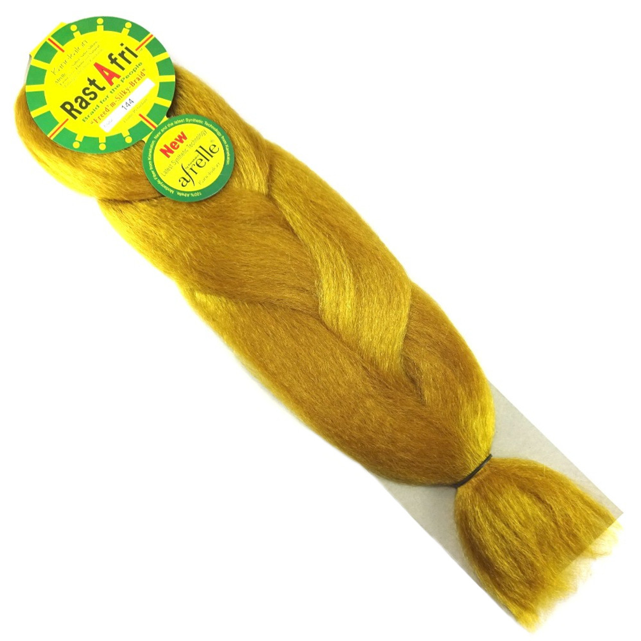 5 Meters Of Hot Golden English Snow Yarn With Floral Silk Ribbon