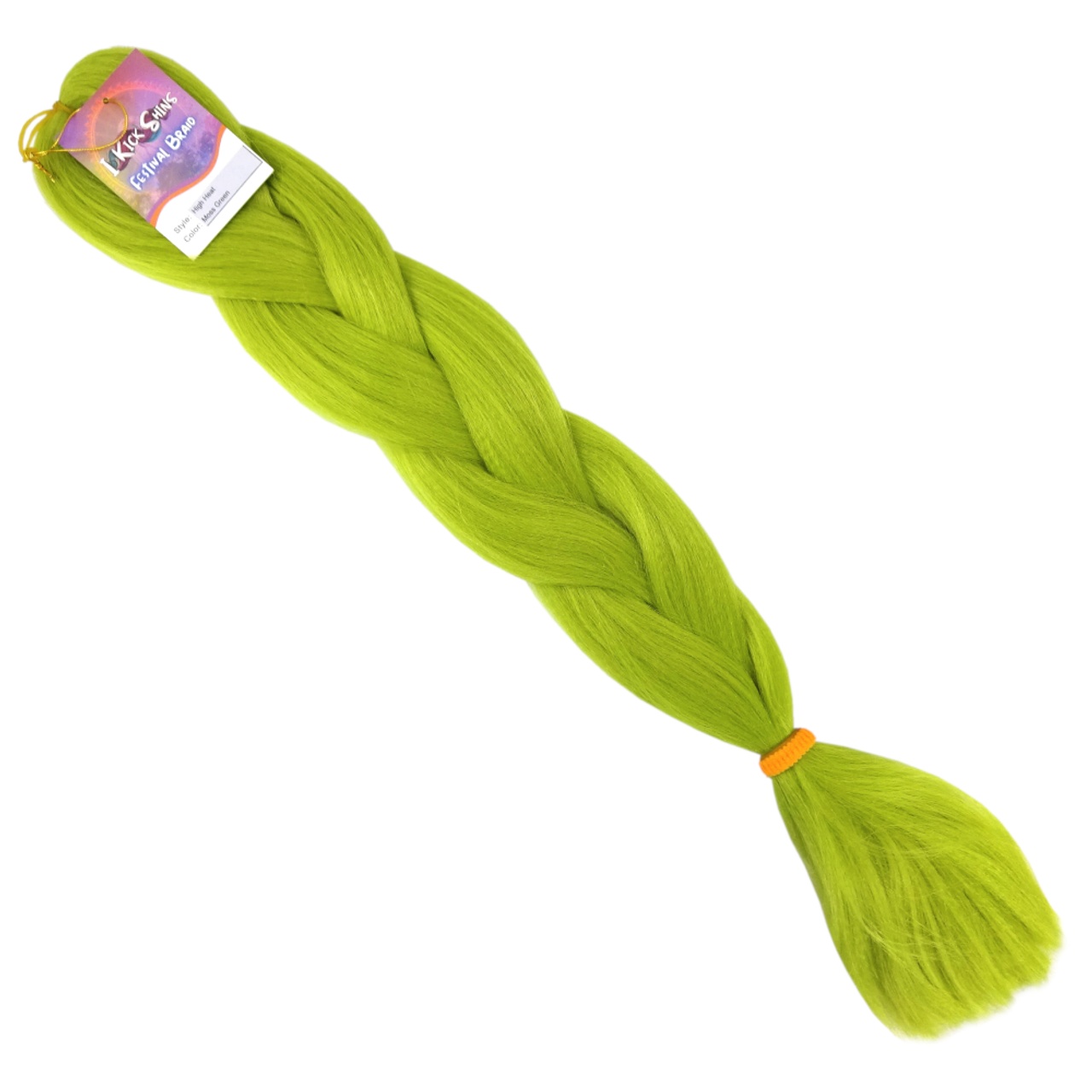 Neon Green Braiding Hair Kanekalon Braiding Hair Extenions Colored Braids  Hair for Braiding Luminous Jumbo Braids Hair Glow in the Dark Braiding Hair