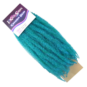 IKS 17" Crinkle Twist Braid, Petrol Green