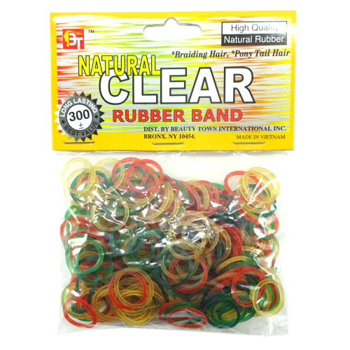 Beauty Town Rubber Bands, Assorted Colors at I Kick Shins