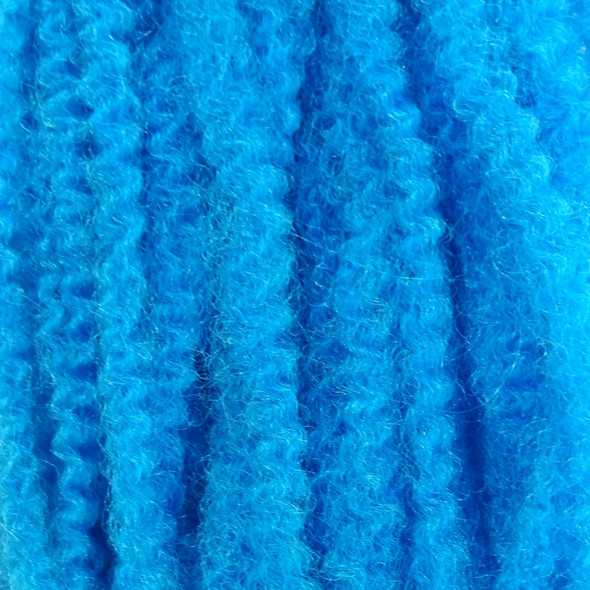 Color swatch for IKS 17" Crinkle Twist Braid, Turquoise