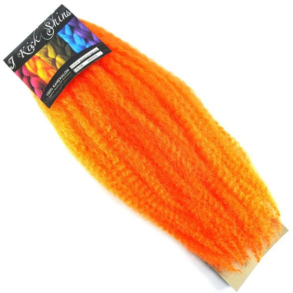 IKS 17" Crinkle Twist Braid, Orange