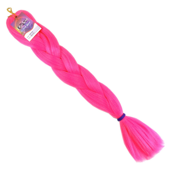 High Heat Festival Braid, Neon Pink