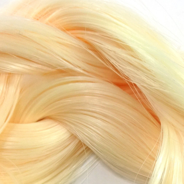 Color swatch for Thermal Color Change Hair, Peach/Pale Yellow