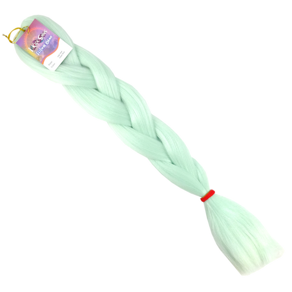 High Heat Festival Braid, Pastel Blue