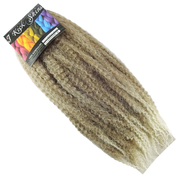 IKS 17" Crinkle Twist Braid, Seashore Ombré