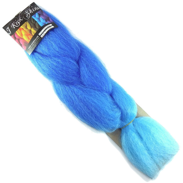 IKS Kanekalon Jumbo Braid, Blue Ombré