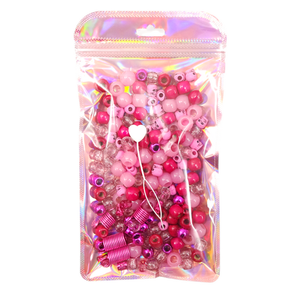 Packaging for Hair Bead Variety Pack, Cupcake