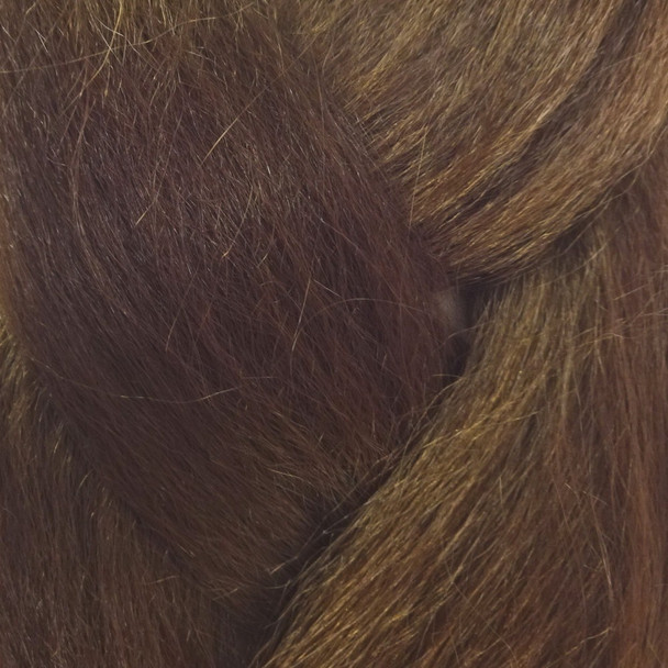 Color swatch for RastAfri Freed'm Silky Braid, 8 Walnut Brown