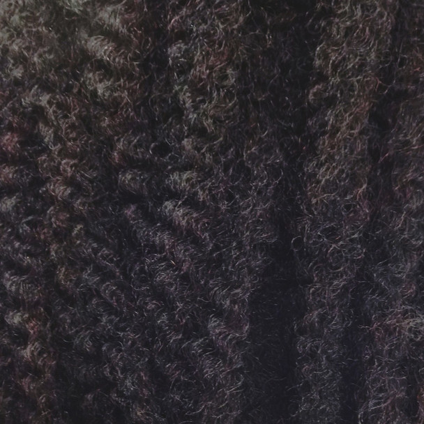 Color swatch for RastAfri 19" Malibu Afro Kinky, 99J Black Wine