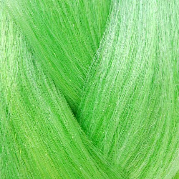 Color swatch for the green in High Heat Festival Braid, Reverse Rainbow